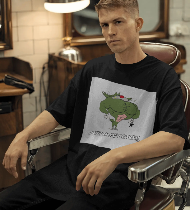 Men’s Trendy “Jatt Don’t Care” T-Shirt