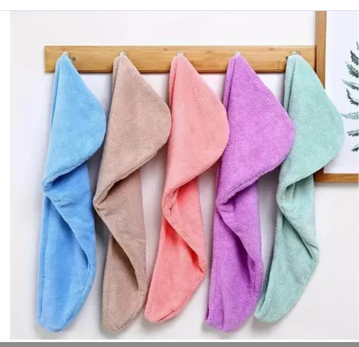 Cotton Bolls Super Soft Microfiber Hair Towel  BUY 1 GET 1 FREE