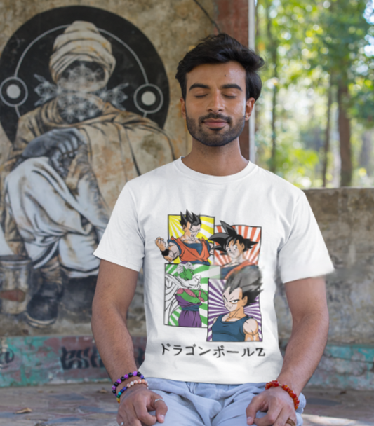 Dragon Ball Heroes Goku Shirt - Cumber's Green Ki Corruption Design - Official Style Villain Mode Tee