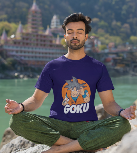 Son Goku Kamehameha Wave Shirt - SSJ1 to SSGSS Evolution Print - Dragon Ball Z Cotton Unisex Top