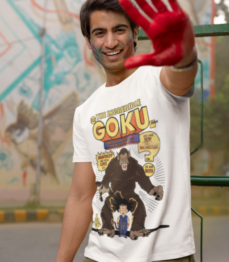 Goku Ultra Instinct T-Shirt - Dragon Ball Z & Super Legendary Saiyan Tee - Kamehameha Wave Graphic Anime Merch